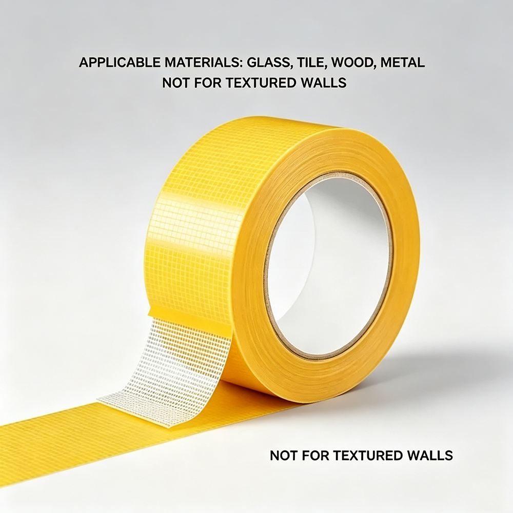 Double-Sided Heavy Duty Tape — Strong, Waterproof & Clean Removal