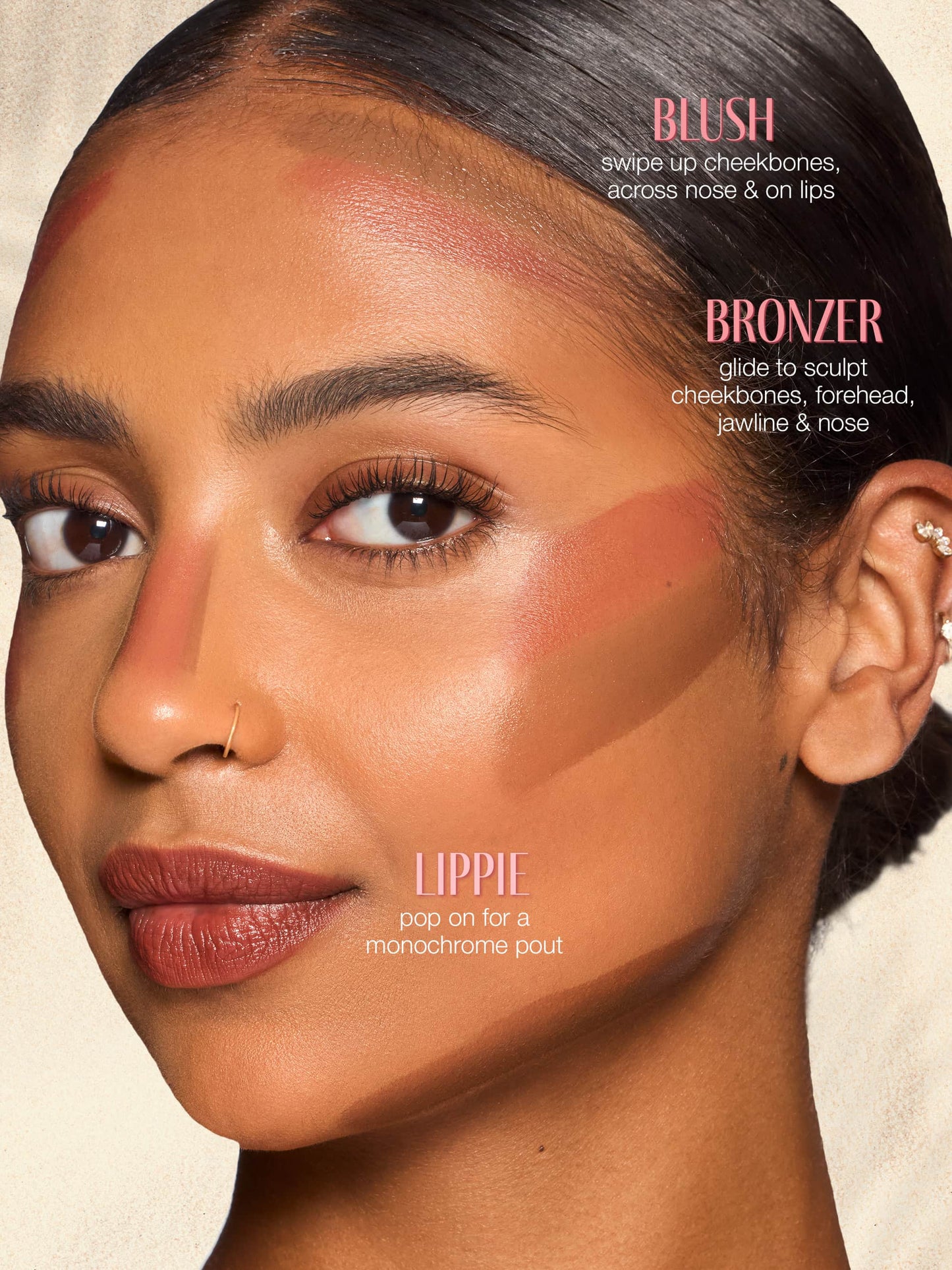 Juicy Sculpt blush & bronzer multi-stick